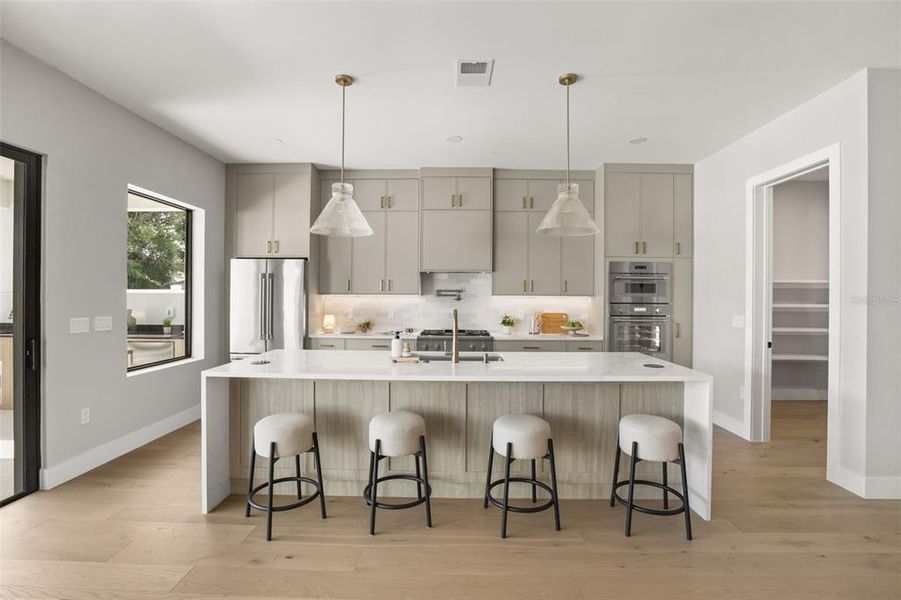 Furnished interior view inside a new home in College Park, Orlando (Image 18). Furnished interior view inside a new home in College Park, Orlando (Image 18).