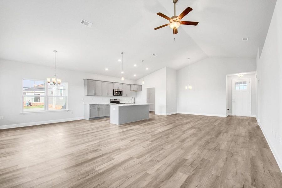 Spacious, unfurnished interior of a new home in Parkland Place, Pace (Image 12).