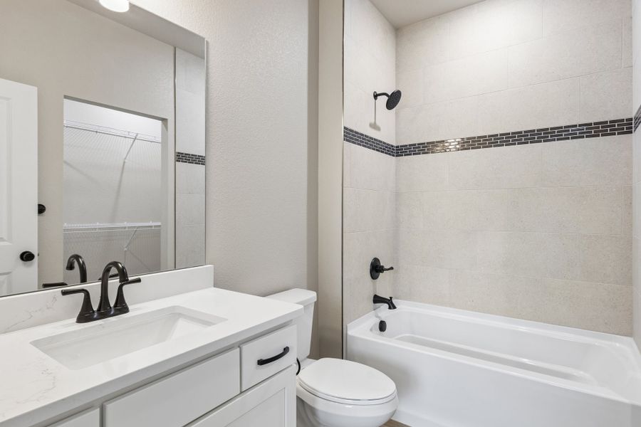 Furnished interior view inside a new home in Northfield at Old Town, Fort Collins (Image 6).