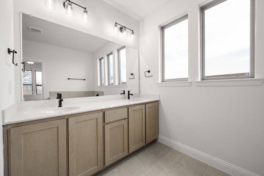 Furnished interior view inside a new home in Timberbrook, Justin (Image 11). Furnished interior view inside a new home in Timberbrook, Justin (Image 11).