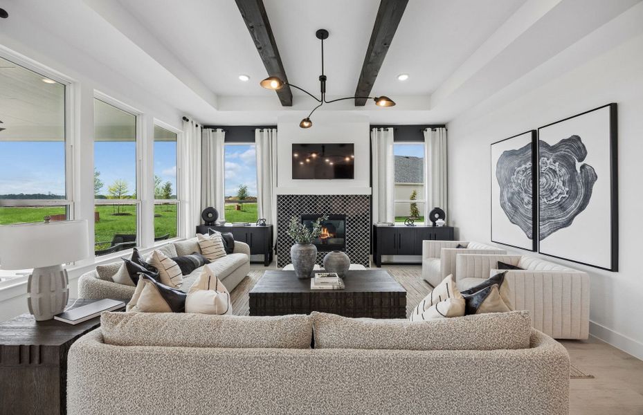 Representative furnished interior of a home built from the Renown by Del Webb in Del Webb Sugar Land at Ryehill, Rosenberg (Image 14). Representative furnished interior of a home built from the Renown by Del Webb in Del Webb Sugar Land at Ryehill, Rosenberg (Image 14).