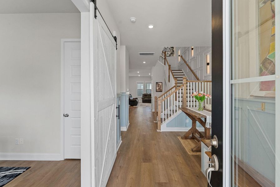 Furnished interior view inside a new home in Heron's Walk at Summers Corner, Summerville (Image 41).