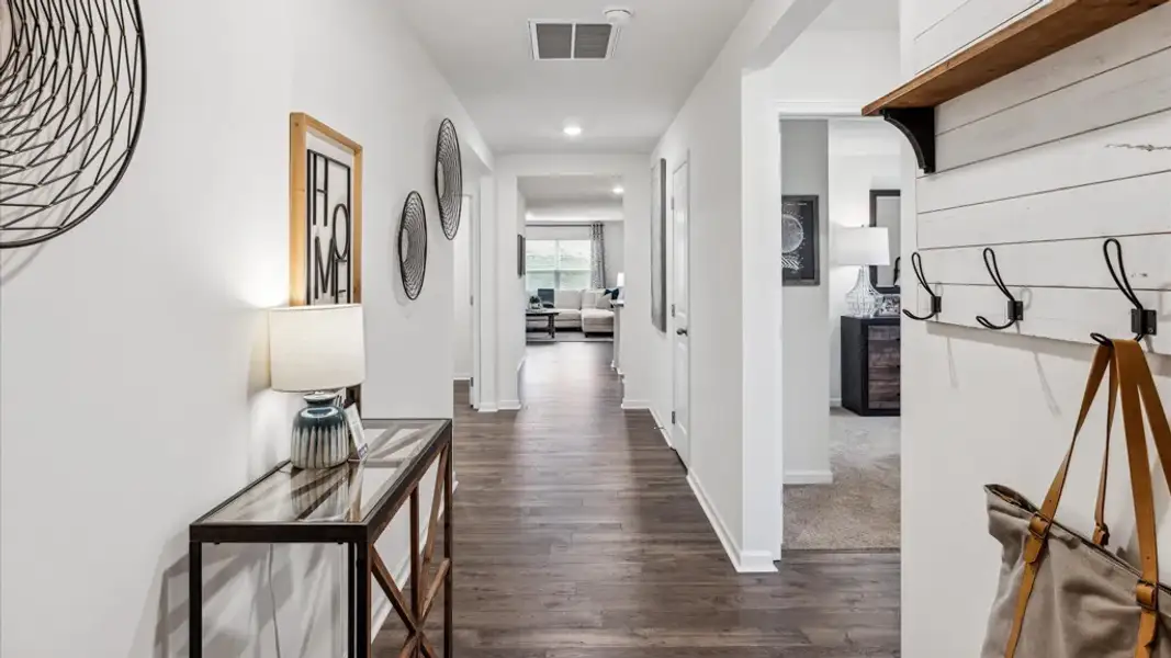 Furnished interior view inside a new home in Creekside Ridge, Dandridge (Image 22).
