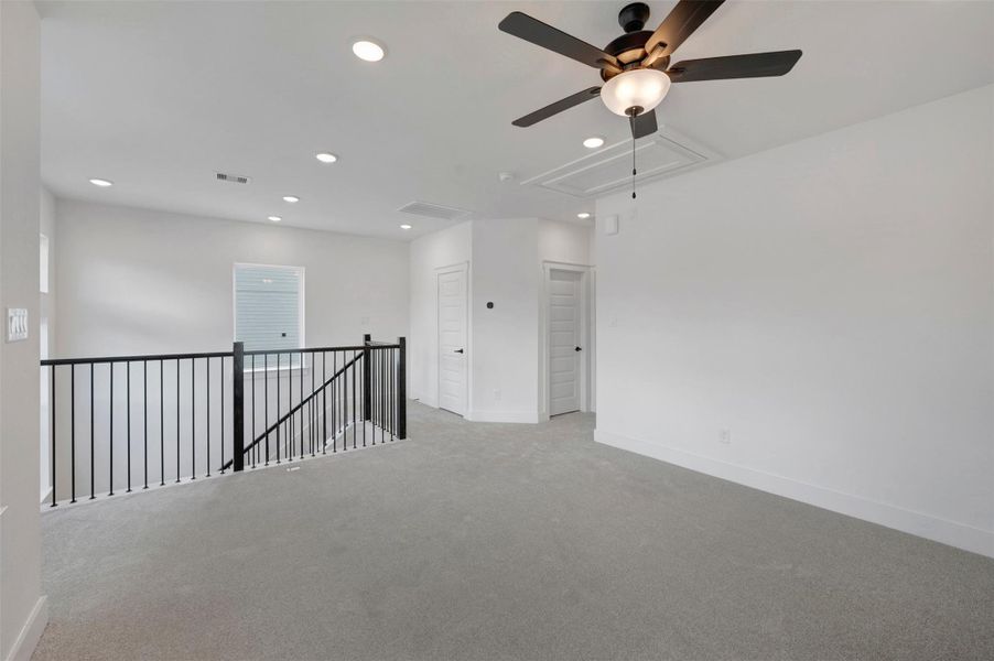 Spacious, unfurnished interior of a new home in Two Step Farm - Cottages Row Collection, Montgomery (Image 7).