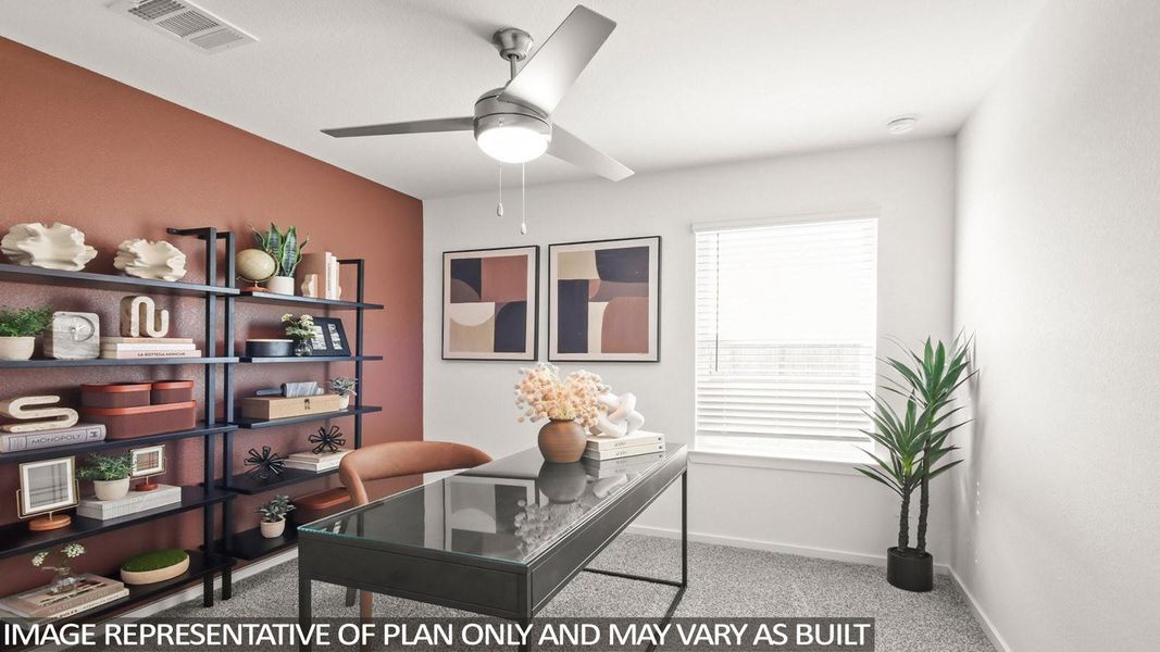 Furnished interior view inside a new home in Medina, Dayton (Image 9).