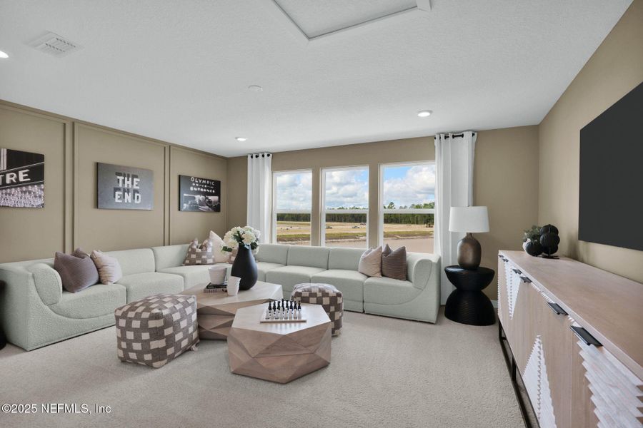 Furnished interior view inside a new home in Hyland Trail, Green Cove Springs (Image 8).