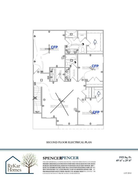 2D floor plan layout of this home in , Clover, SC (Image 5).