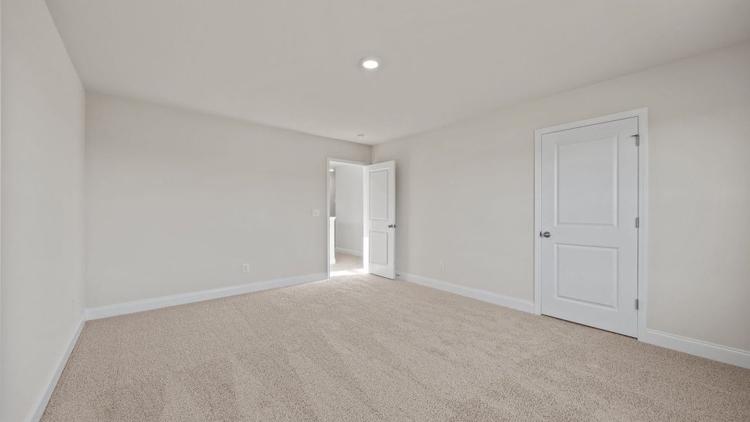 Spacious, unfurnished interior of a new home in Beaver Dam Crossing, Bailey (Image 32). Spacious, unfurnished interior of a new home in Beaver Dam Crossing, Bailey (Image 32).