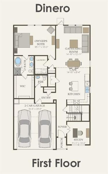 First floor plan