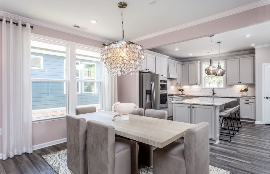 Representative furnished interior of a home built from the Compass by Del Webb in Del Webb at Chatham Park, Pittsboro (Image 12).