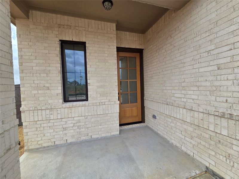 Exterior details and patio area of a home in Emory Glen, Magnolia (Image 4).