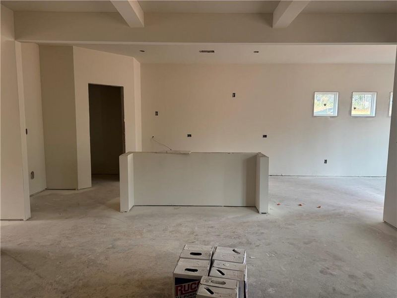 In-progress construction of a new home in Rosewood Lake Preserve, Hoschton, GA (Image 4).