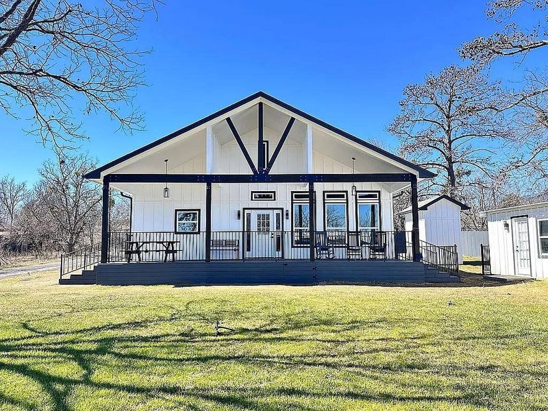 Front exterior of a new home in , Tow, TX, highlighting curb appeal (Image 2). Front exterior of a new home in , Tow, TX, highlighting curb appeal (Image 2).