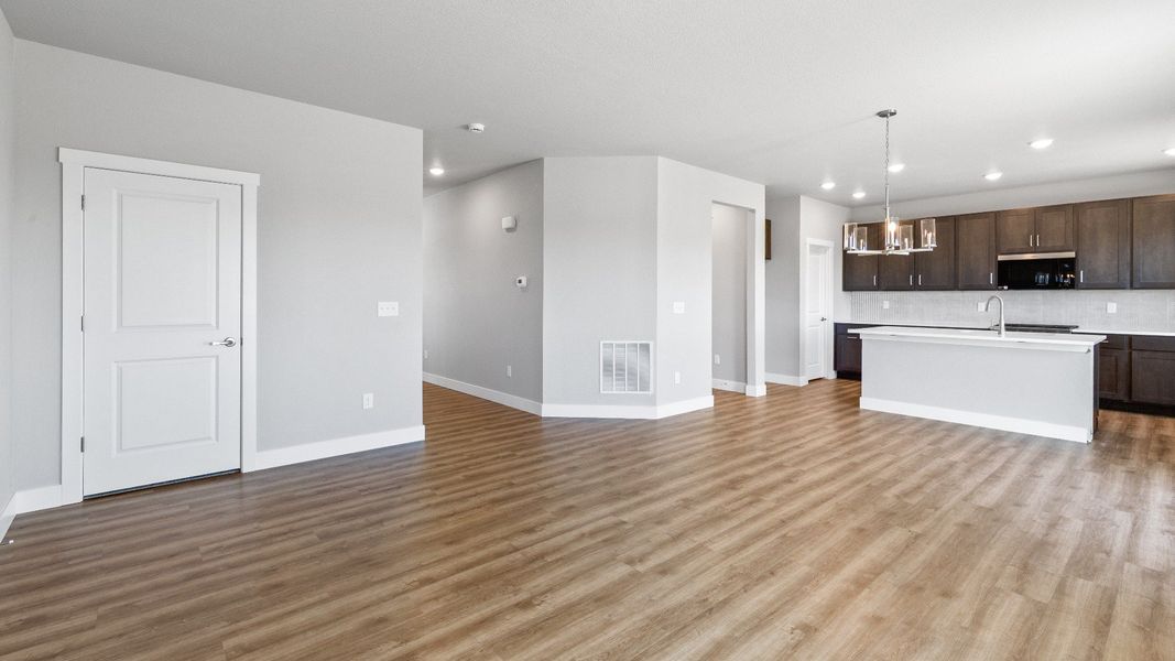 Furnished interior view inside a new home in Granary, Johnstown (Image 9).