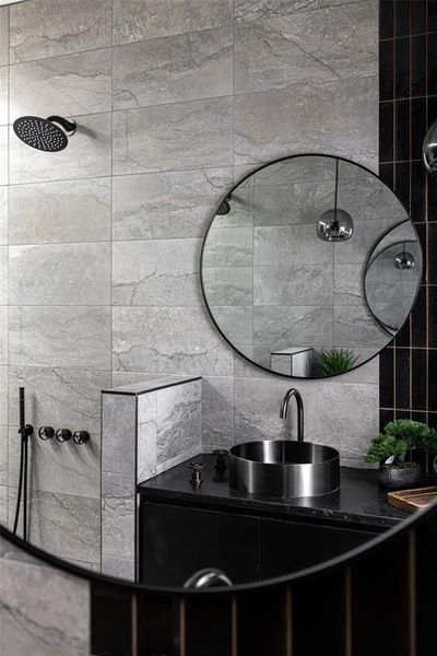 Full bath with vanity