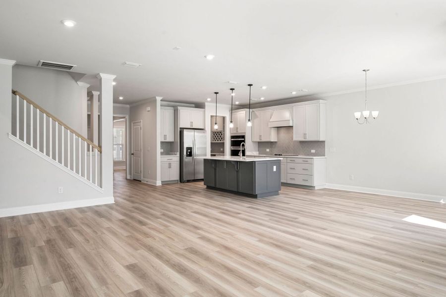 Furnished interior view inside a new home in Waterways, Richmond Hill (Image 5).