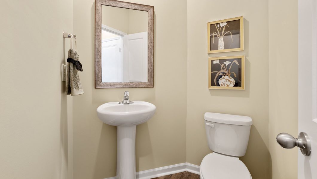 Furnished interior view inside a new home in Tanglewood Townes, Greenville (Image 5).