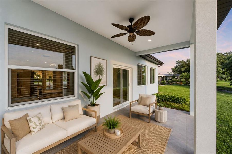 Exterior details and patio area of a home in , Punta Gorda (Image 4).