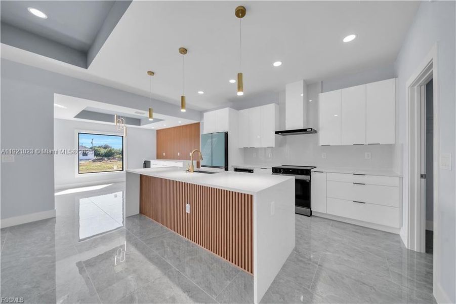 Furnished interior view inside a new home in , Lehigh Acres (Image 6). Furnished interior view inside a new home in , Lehigh Acres (Image 6).