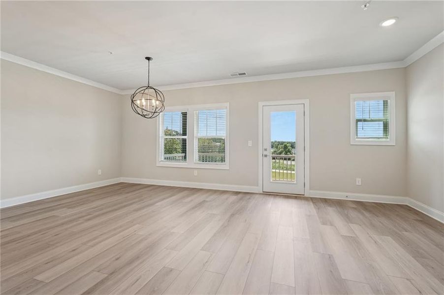 Spacious, unfurnished interior of a new home in , Cumming (Image 39).