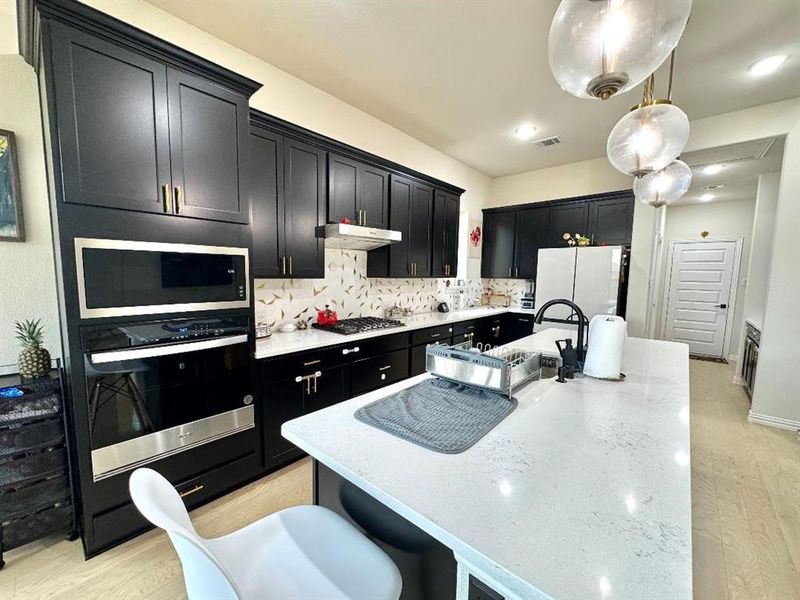 Furnished interior view inside a new home in , Little Elm (Image 6). Furnished interior view inside a new home in , Little Elm (Image 6).