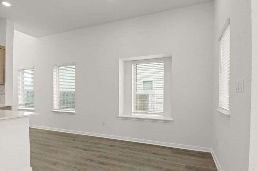 Spacious, unfurnished interior of a new home in Trace, San Marcos (Image 25). Spacious, unfurnished interior of a new home in Trace, San Marcos (Image 25).