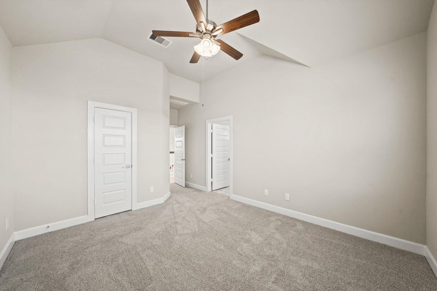 Private primary suite