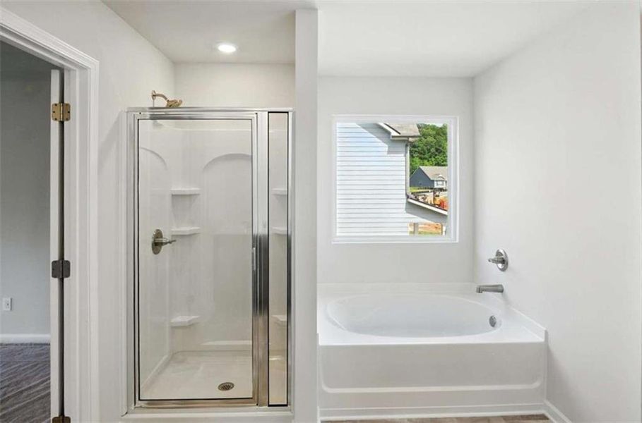 Furnished interior view inside a new home in Creekside Landing, Dallas (Image 8).