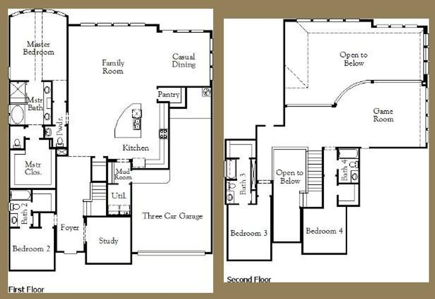 Floorplans - Representative Photo