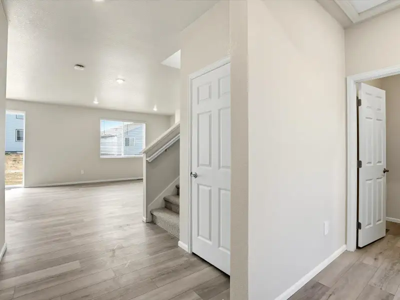 Spacious, unfurnished interior of a new home in Poudre Heights: The Alpine Collection, Windsor (Image 10).
