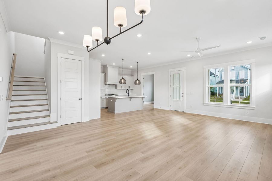 Spacious, unfurnished interior of a new home in Nexton, Summerville (Image 12). Spacious, unfurnished interior of a new home in Nexton, Summerville (Image 12).