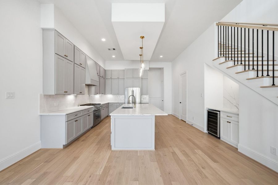 Furnished interior view inside a new home in , Houston (Image 12).