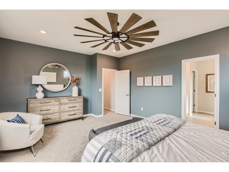 Furnished interior view inside a new home in Hidden Creek, Frederick (Image 37).