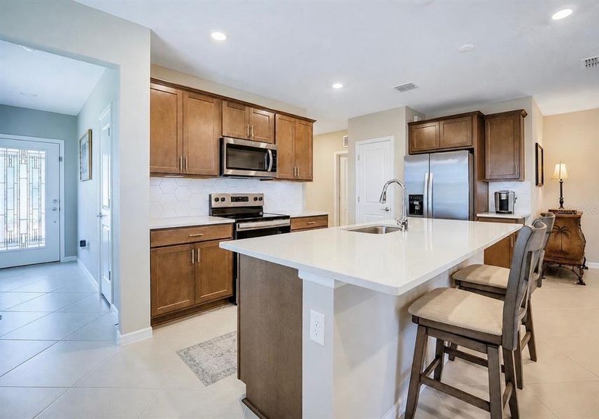 Furnished interior view inside a new home in , Ocala (Image 16).