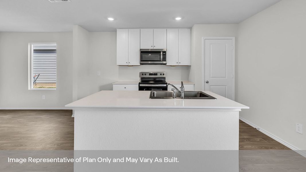 Furnished interior view inside a new home in Spring Valley, New Braunfels (Image 5).