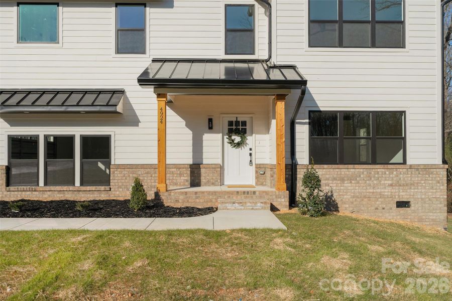 Exterior details and patio area of a home in , Waxhaw (Image 24).