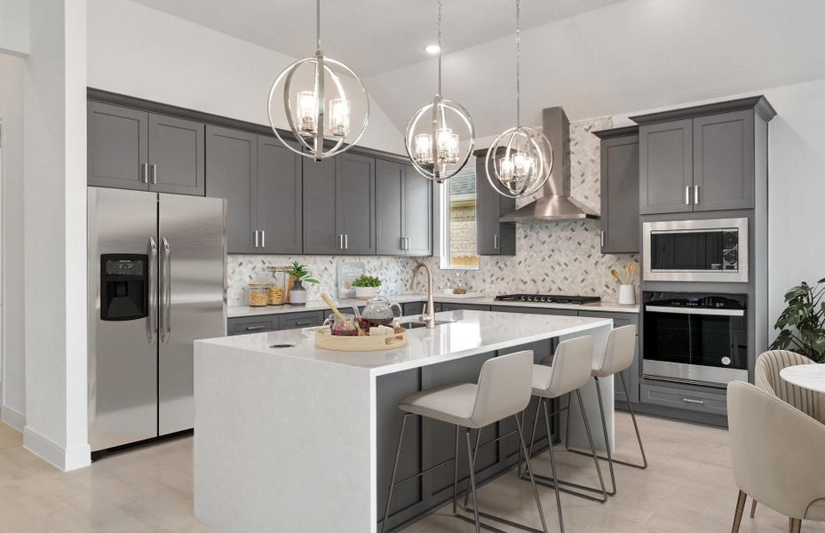 MODEL HOME images may NOT be consistent with the finished product.