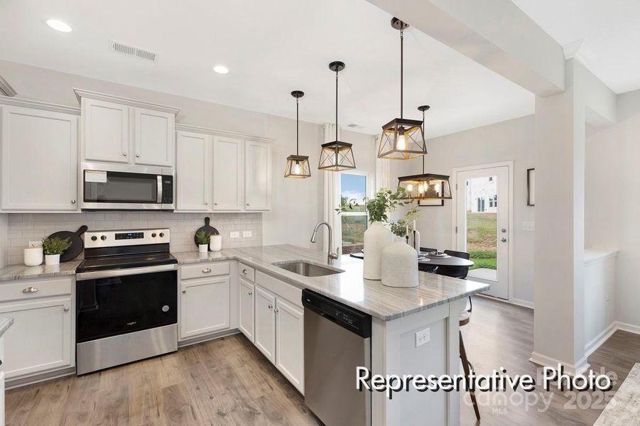 Furnished interior view inside a new home in Autumn Ridge, High Shoals (Image 17).