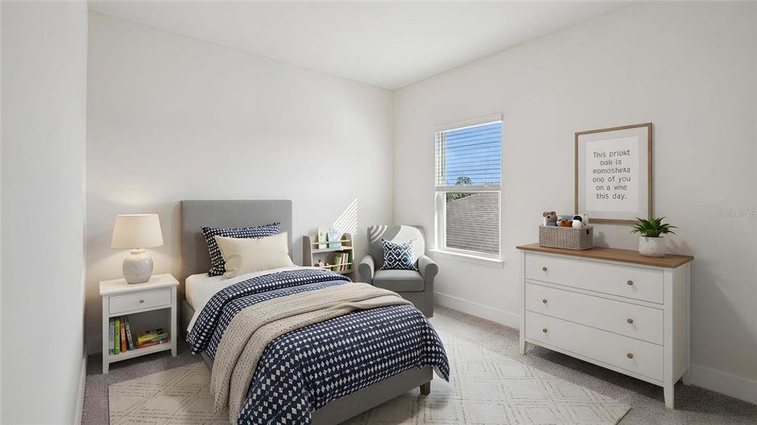 Furnished interior view inside a new home in Sandal Key, Weeki Wachee (Image 17).