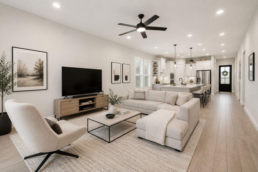 Virtual Staging-Living Room