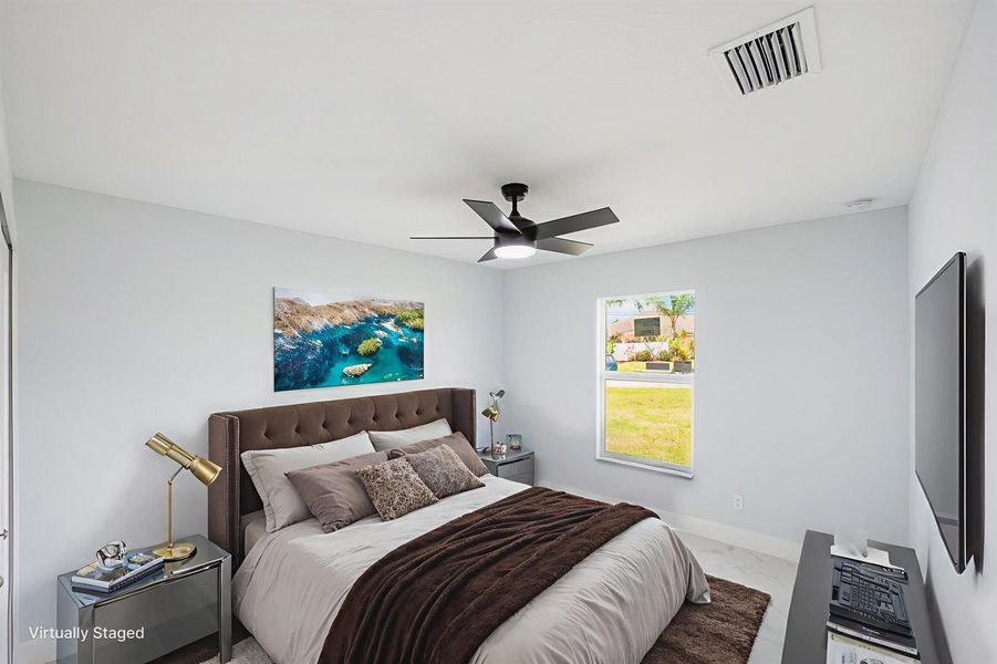 first bedroom