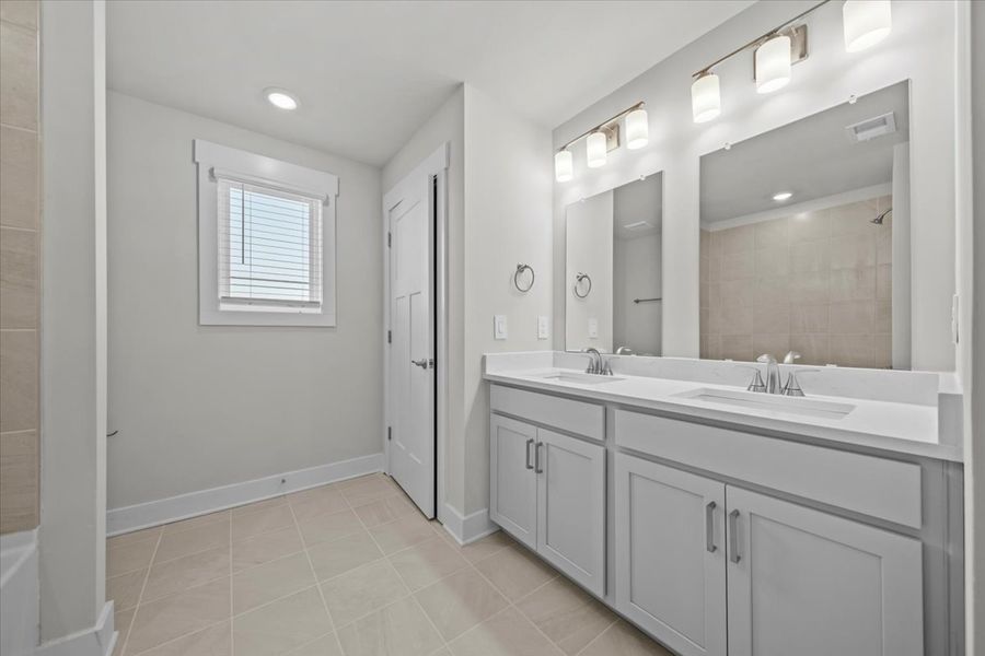 Furnished interior view inside a new home in Cedar Shoals - Signature Collection, Piedmont (Image 10).