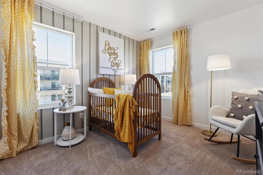 Furnished interior view inside a new home in Horizon Uptown, Aurora (Image 14).