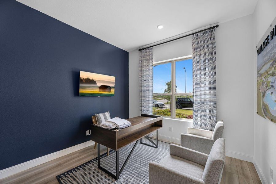 Furnished interior view inside a new home in , League City (Image 18).