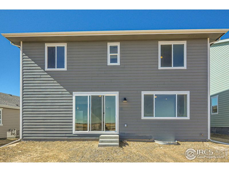 Exterior details and patio area of a home in Trevenna, Windsor (Image 3).