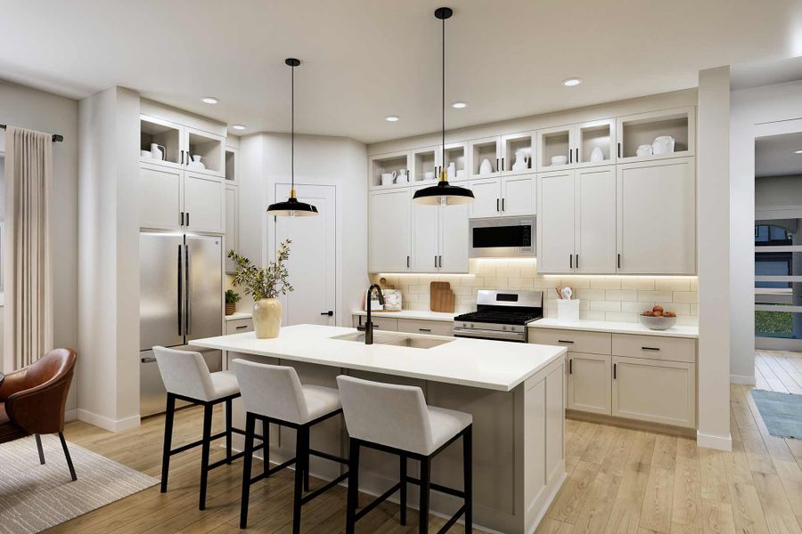 The Conroe - Kitchen The Conroe - Kitchen