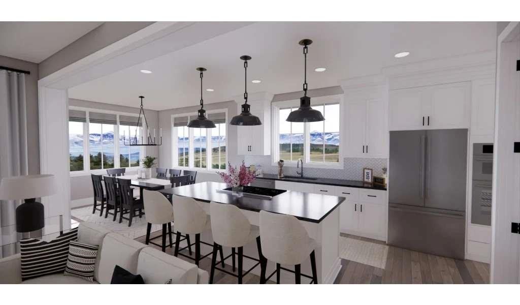 Furnished interior view inside a new home in , Waco (Image 6).