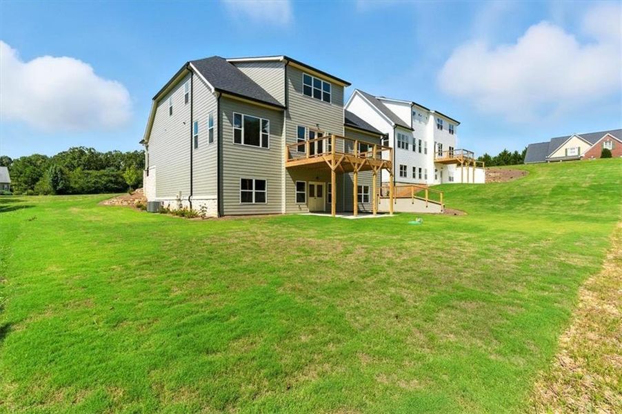 Front exterior of a new home in , Rome, GA, highlighting curb appeal (Image 23). Front exterior of a new home in , Rome, GA, highlighting curb appeal (Image 23).