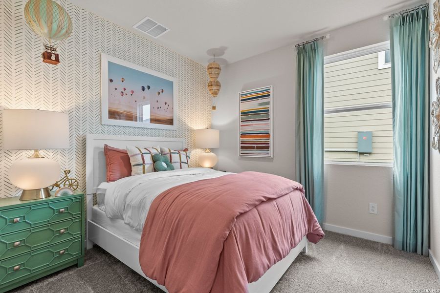 Furnished interior view inside a new home in Park Place, New Braunfels (Image 24).