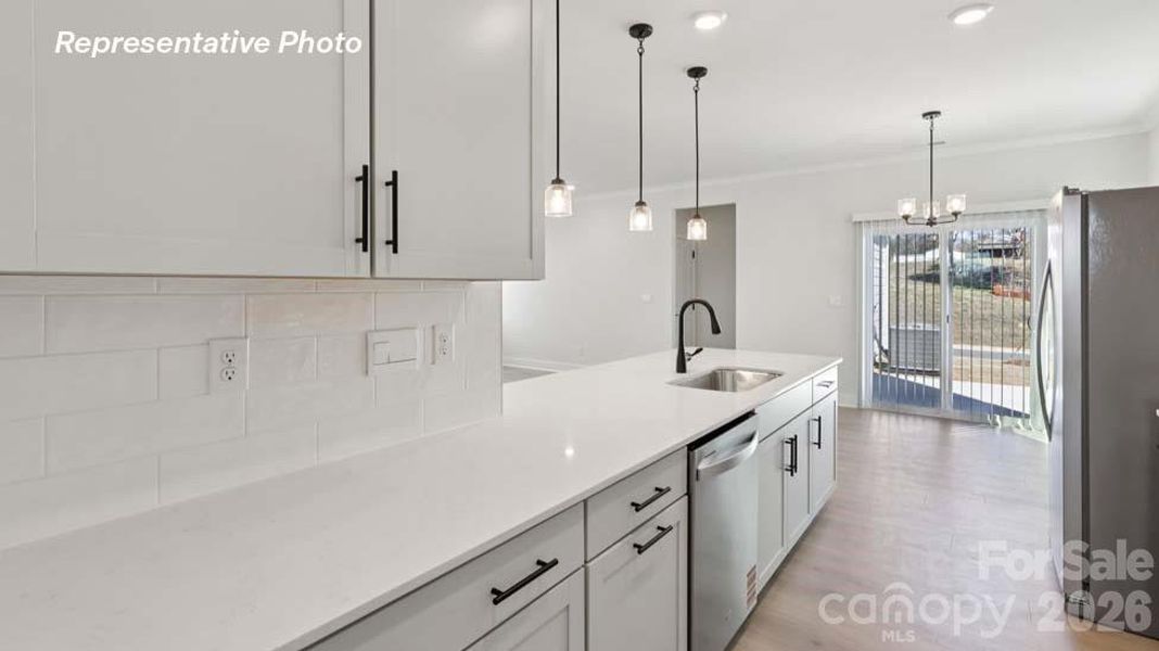 Furnished interior view inside a new home in Oak Grove Hill, Huntersville (Image 25).